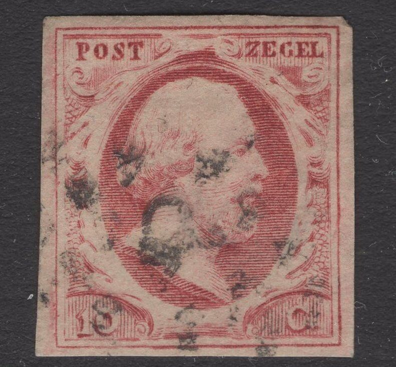 Nvph 2 plaat VI met puntstempel 5