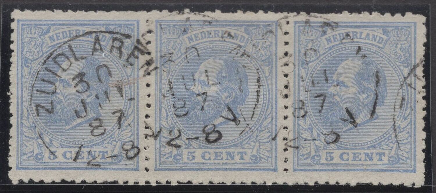Zuidlaren op nvph 19 (3-strip)