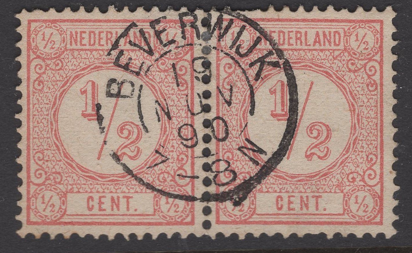 Beverwijk op nvph 30 in paar