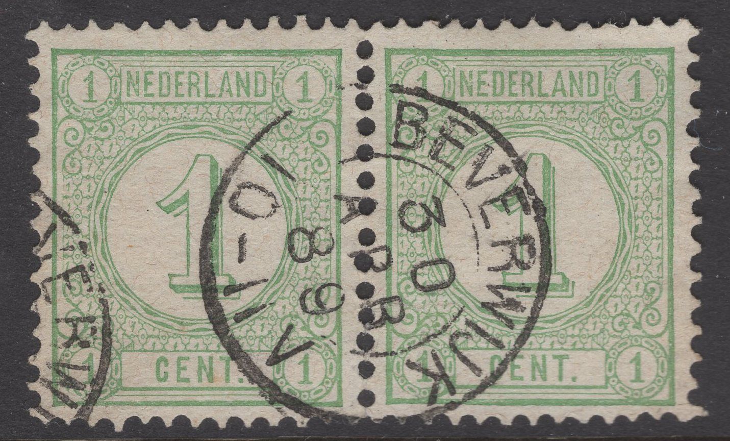 Beverwijk op nvph 31 in paar