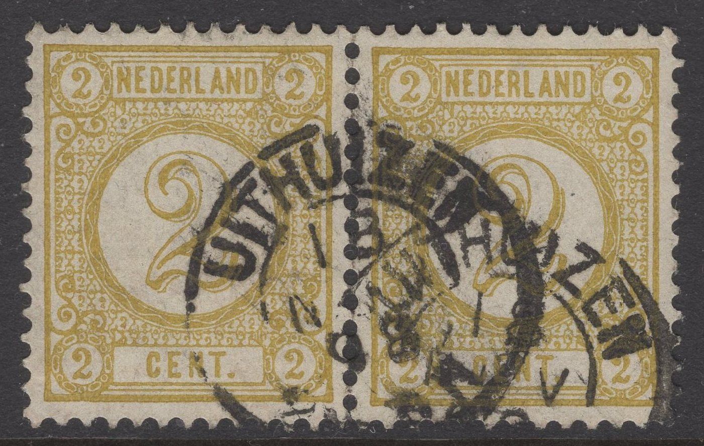 Uithuizen op nvph 32a in paar