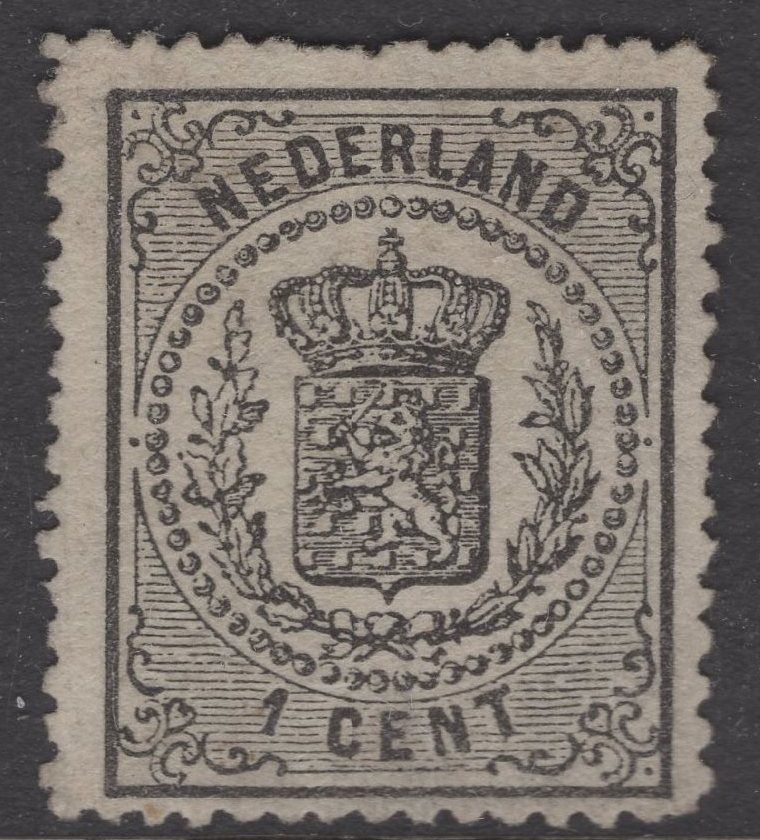 Nvph 14A zonder punt linkeronderhoek