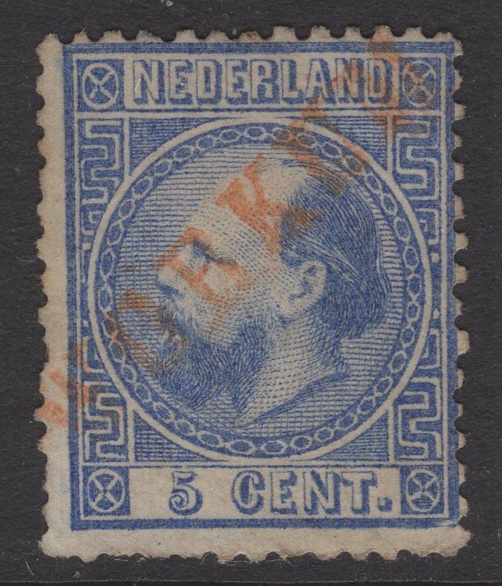 WORKUM in rood op nvph  7 II C