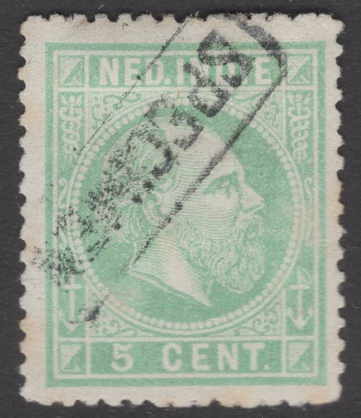 SPECIMEN in kastje op nvph 8