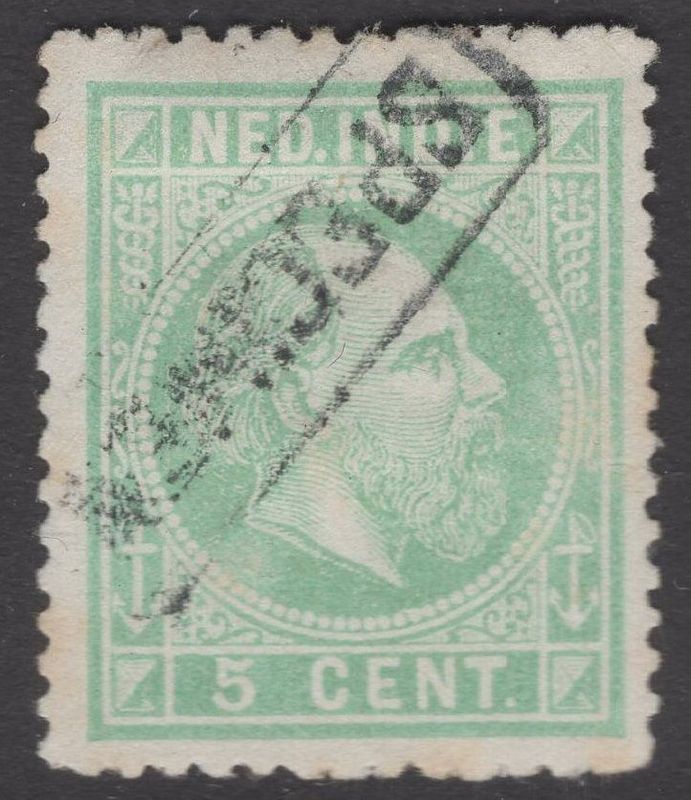 SPECIMEN in kastje op nvph 8