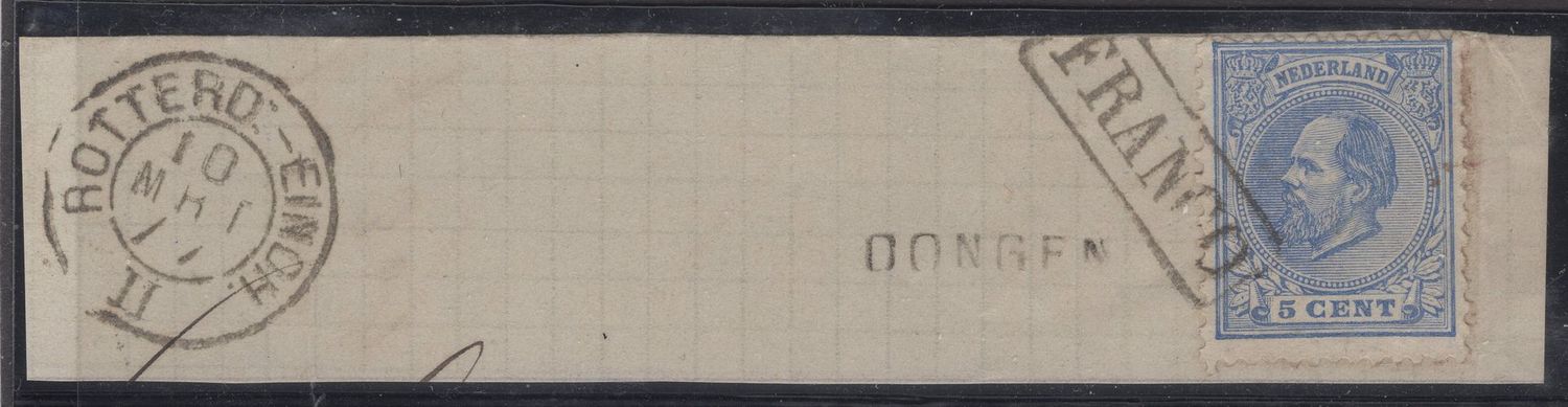 Franco kastje e.a. op nvph 19 D