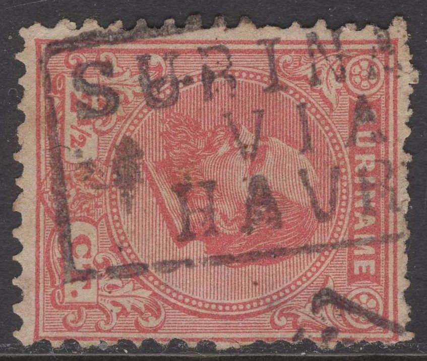 Suriname via HAVRE op nvph 3