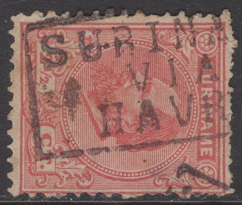 Suriname via HAVRE op nvph 3