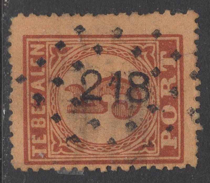 218 (Valkenburg) op nvph P1