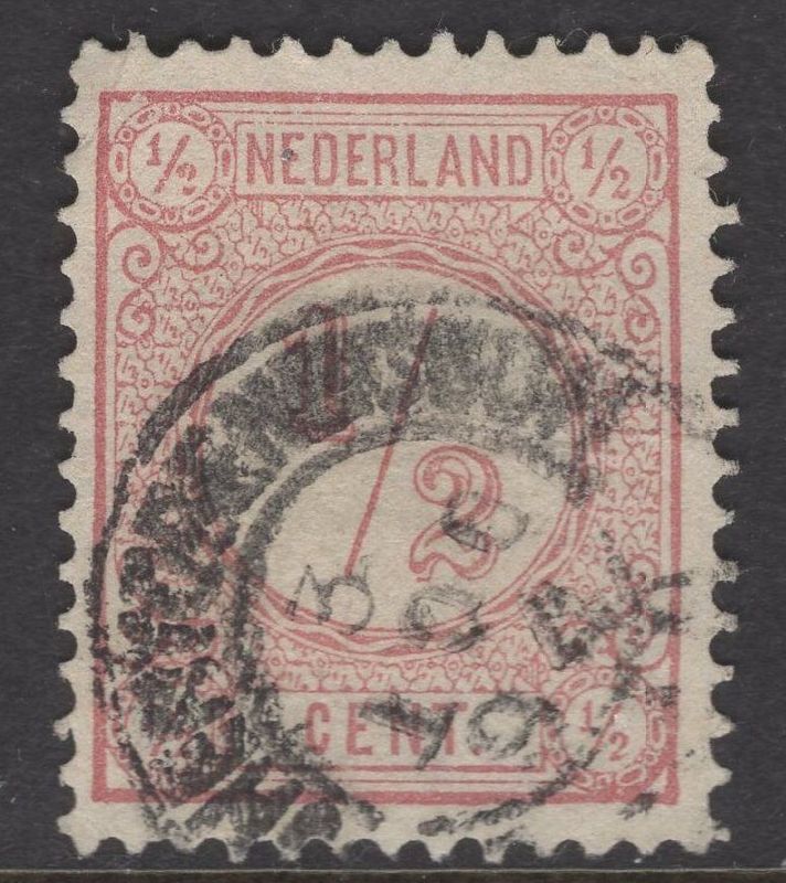 'sHertogenbosch met kopstaande maand OCT op nvph 30a