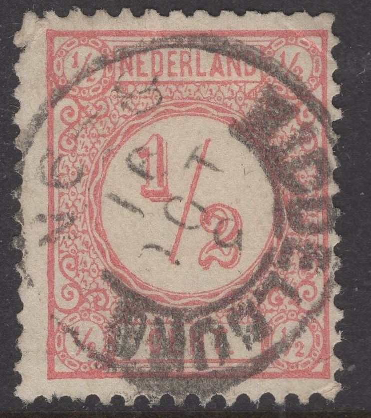 Middelburg met kopstaande maand OCT op nvph 30