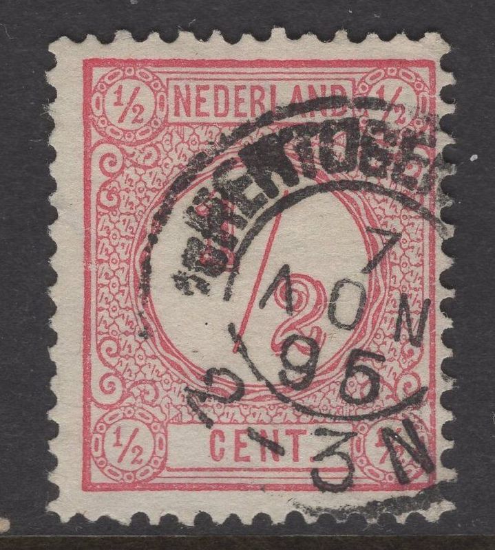 'sHertogenbosch met kopstaande maand NOV op nvph 30b