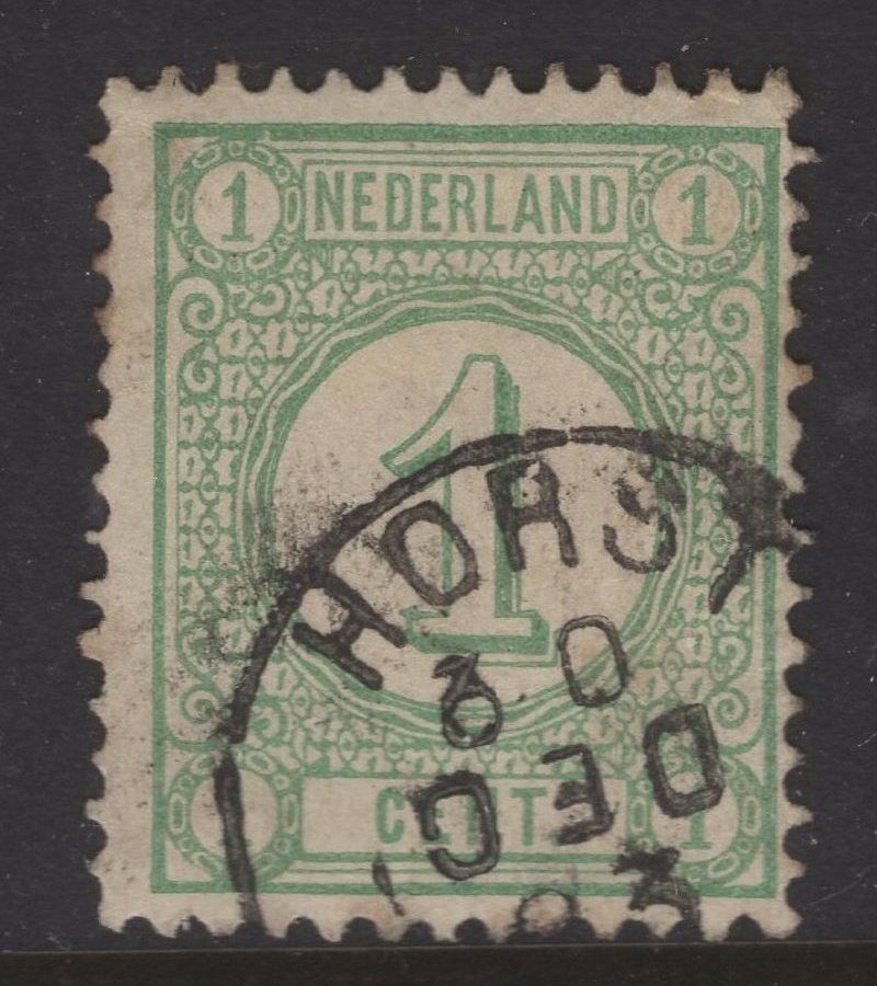 Horst met kopstaande maand DEC op nvph 31