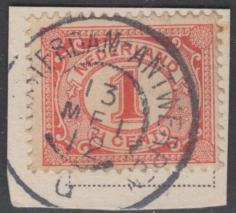 Amsterdam-Antwerpen G op nvph 51