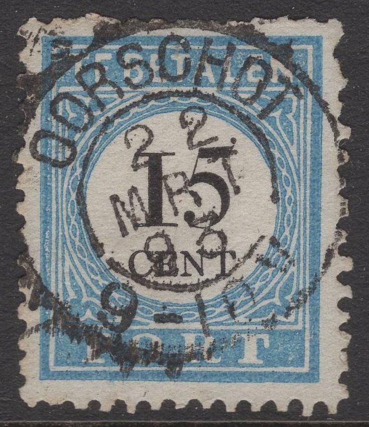 Oorschot op nvph P9 D III