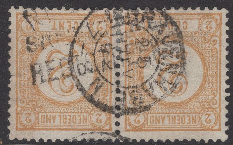 Bootstempel op nvph 32 in paar