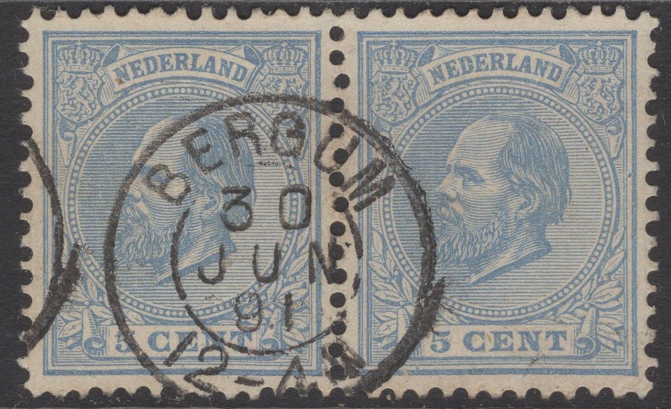 Bergum op nvph 19 in paar