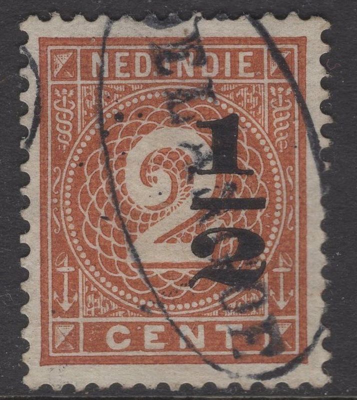 DELANGOE in ovaal op nvph 38