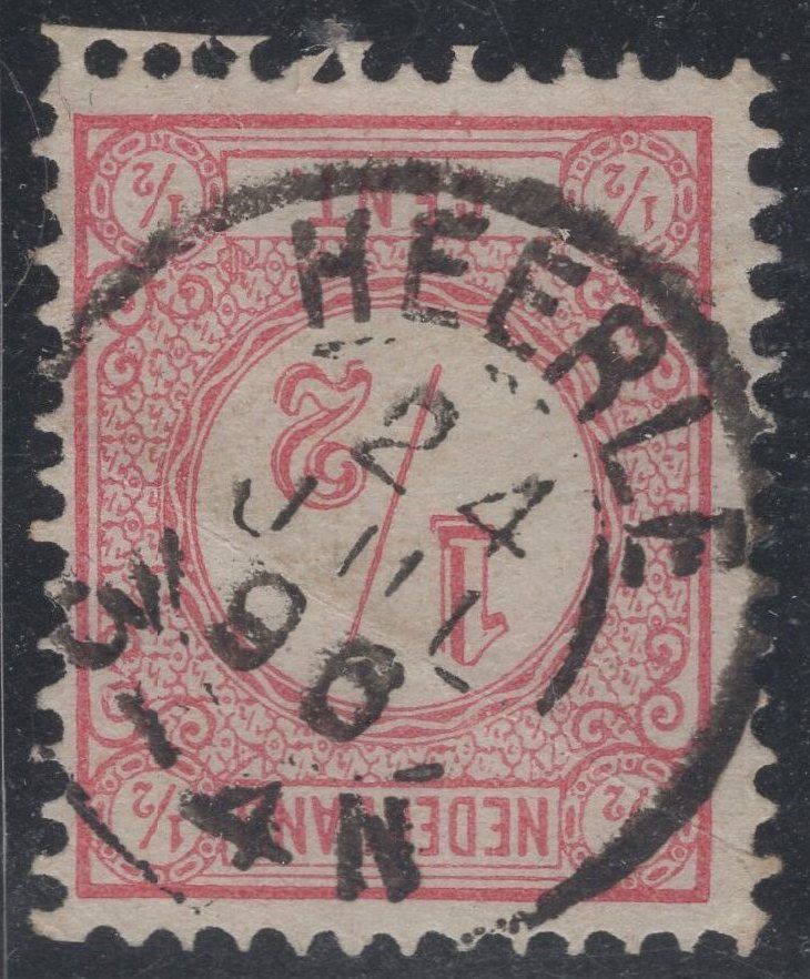 Heerle met knip op nvph 30b