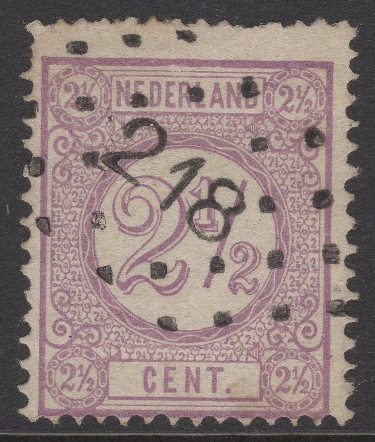 218 (Valkenburg) op nvph 33B