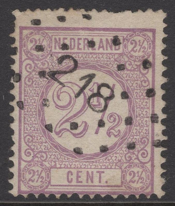 218 (Valkenburg) op nvph 33B