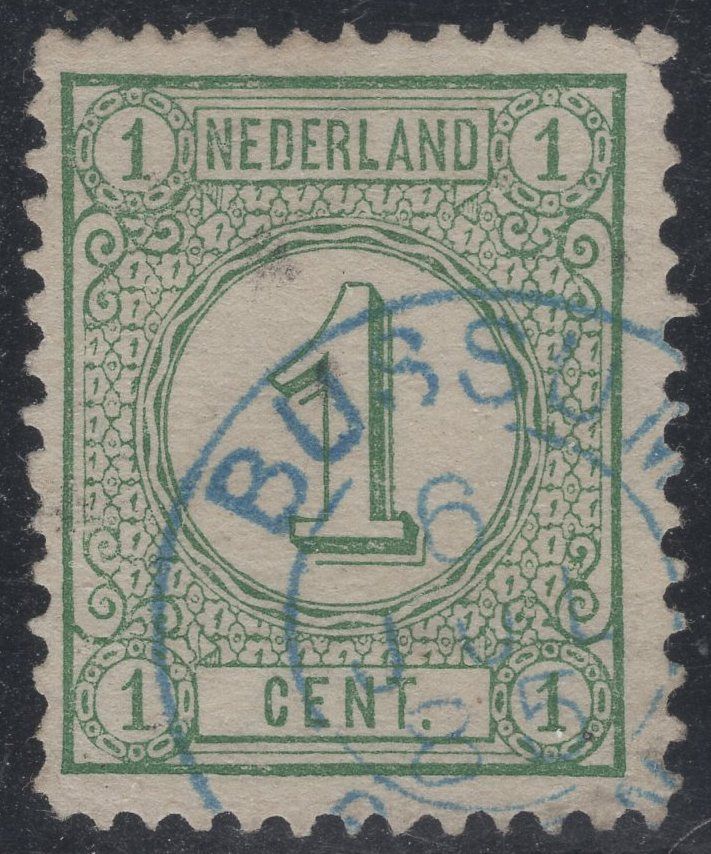 Bussum (in blauw) op nvph 31 C