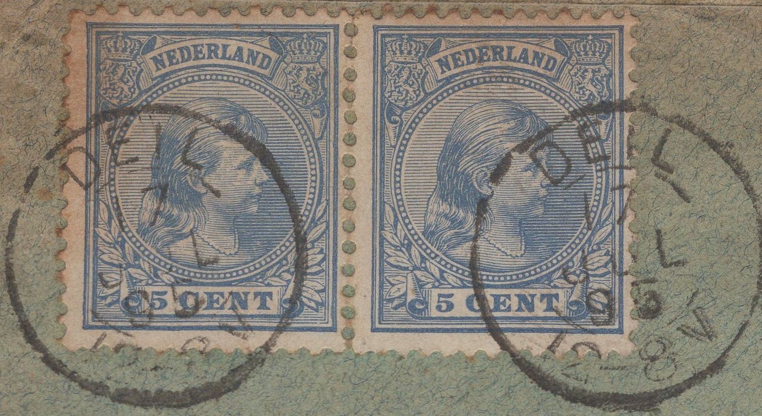 Deil (2x) op nvph 35 in paar