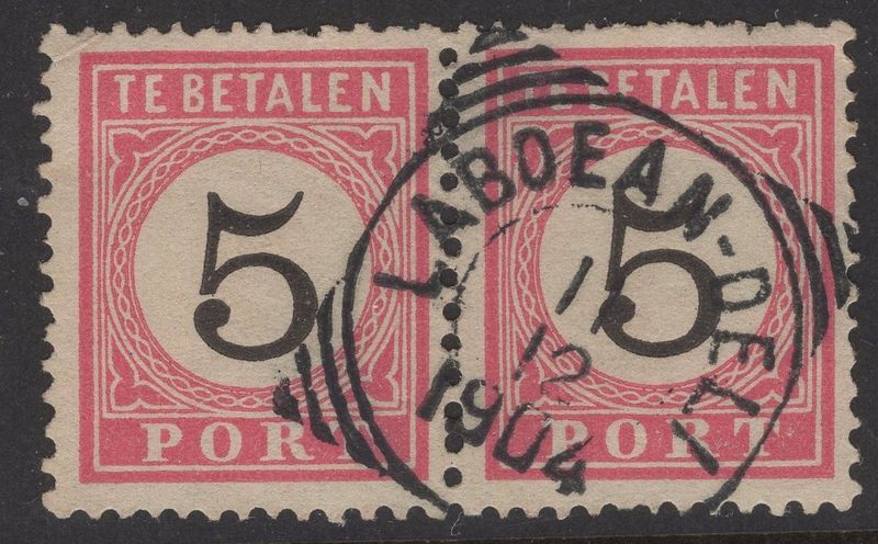 Laboean-Deli op nvph P6 in paar