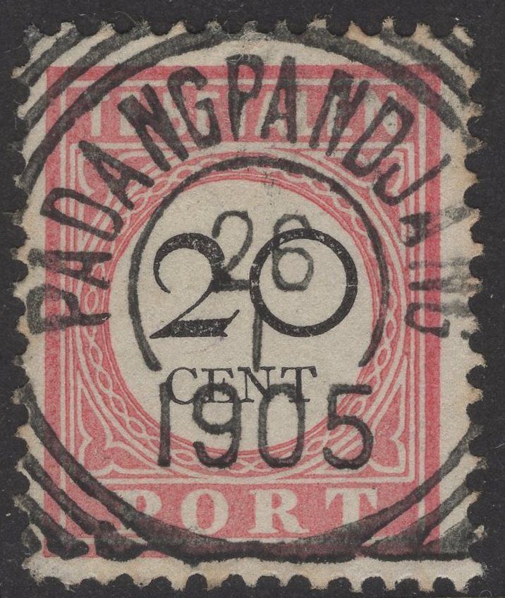 Padangpandjang op nvph P18