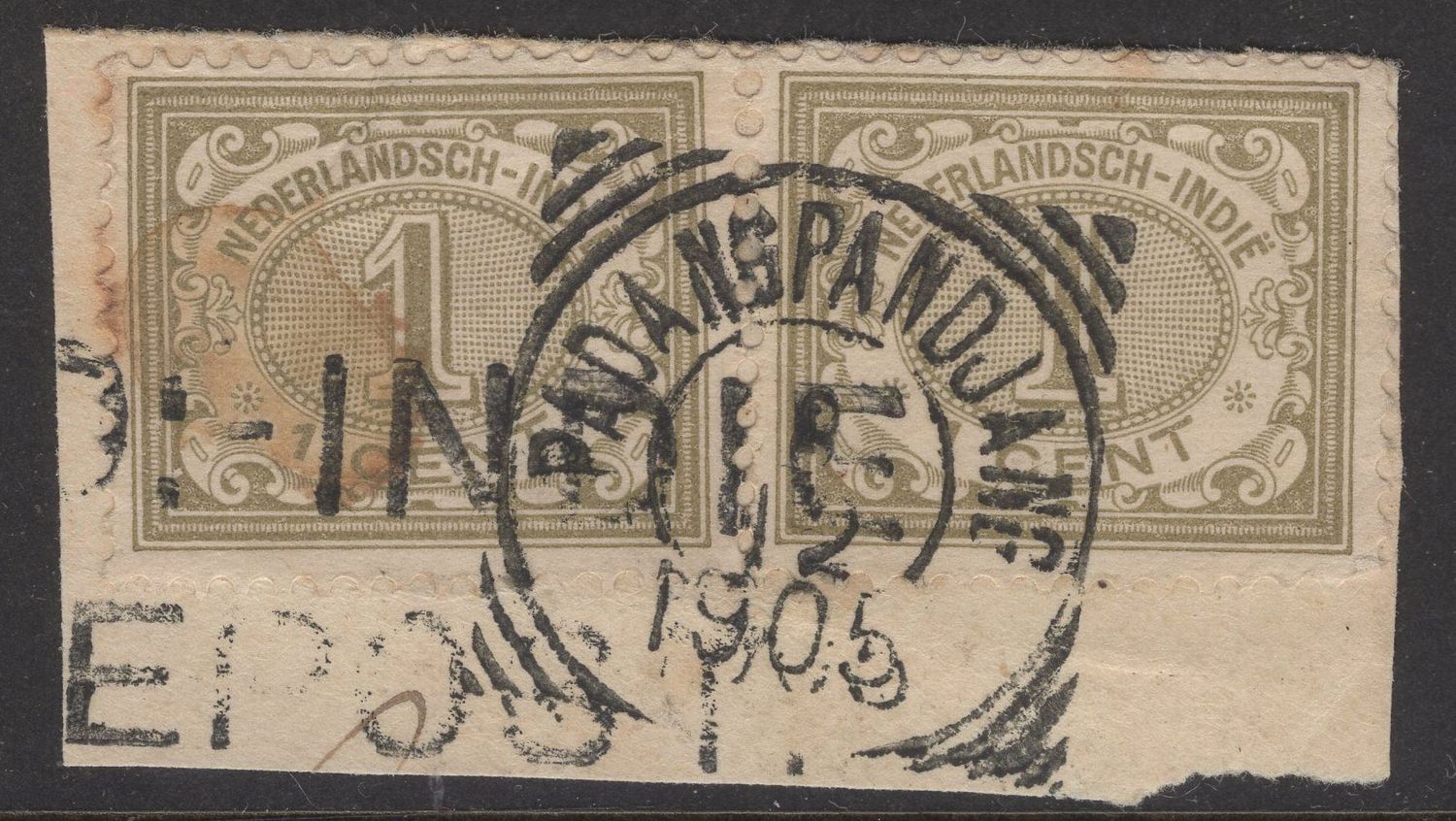 Padangpandjang op nvph 41 in paar