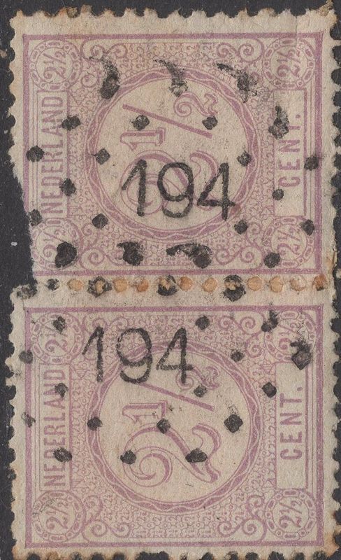 194 (Raamsdonk) op nvph 33 in paar