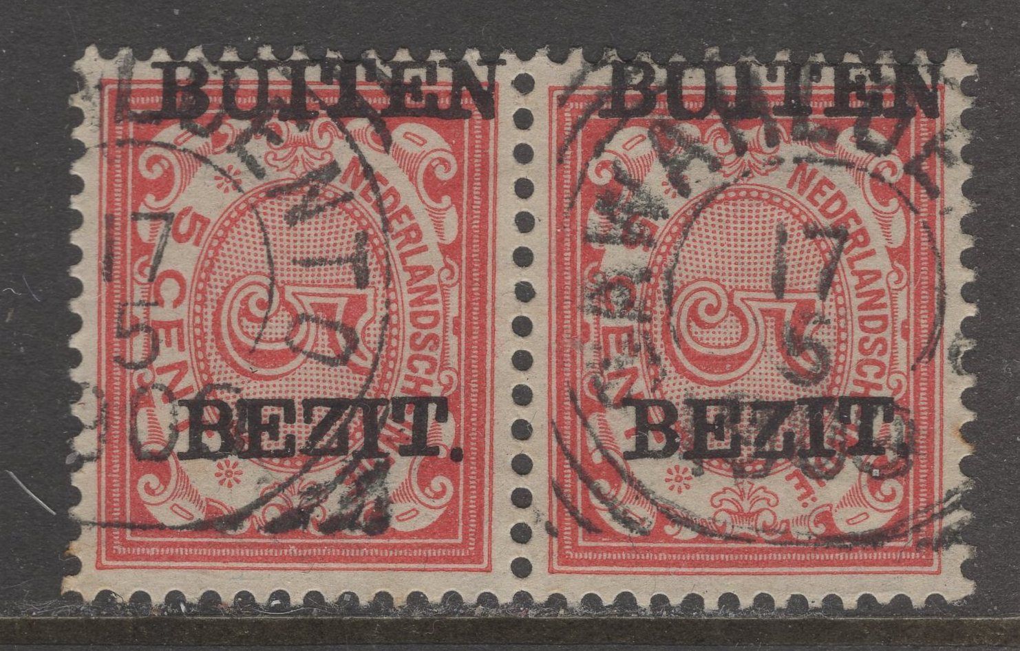 Sawahloento op nvph 86 in paar