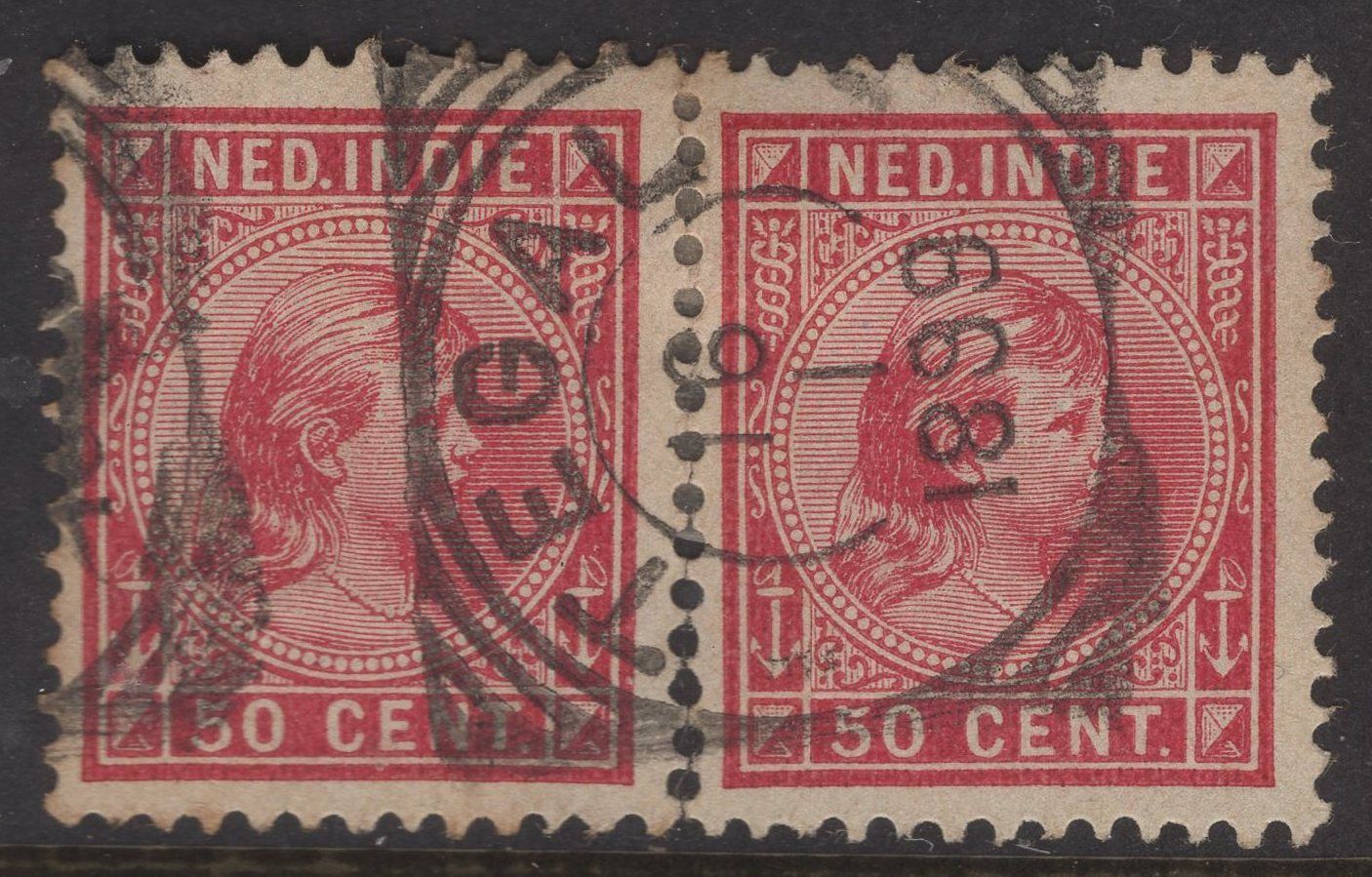 Tegal op nvph 29 in paar