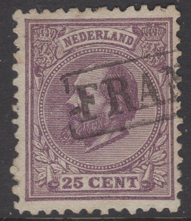 Franco kastje op nvph 26 J