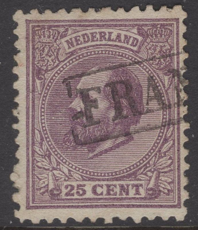 Franco kastje op nvph 26 J