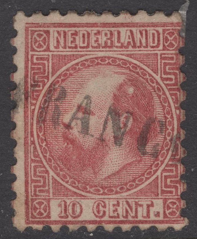 Nvph 8 II B, Franco zonder kastje