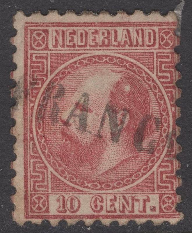 Nvph 8 II B, Franco zonder kastje