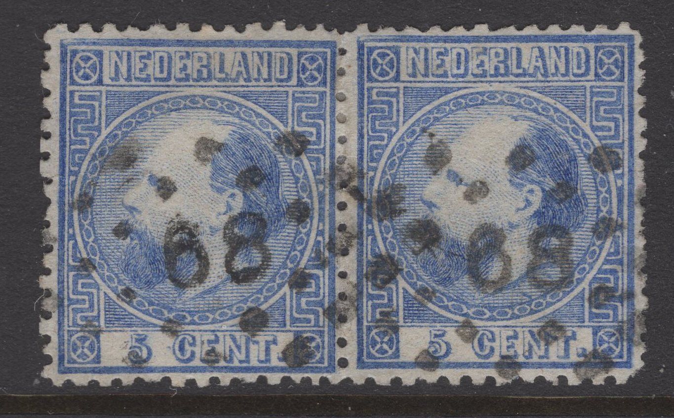 68 (Leiden) op nvph 7 II C in paar