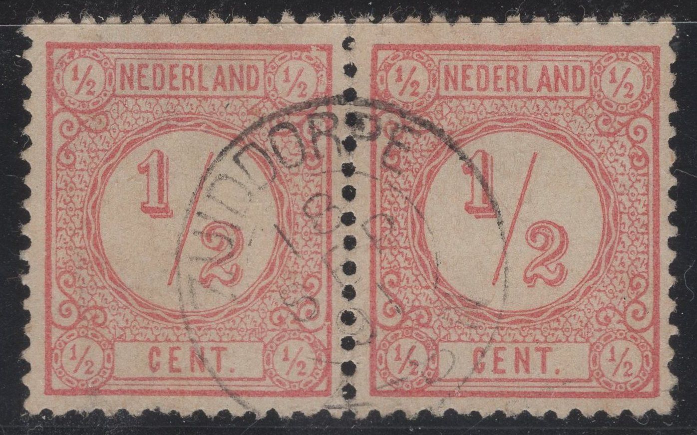 Zuiddorpe op nvph 30 F II in paar