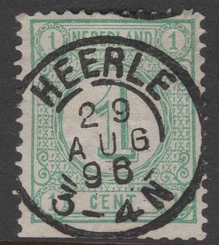 Heerle op nvph 31a (knip!)