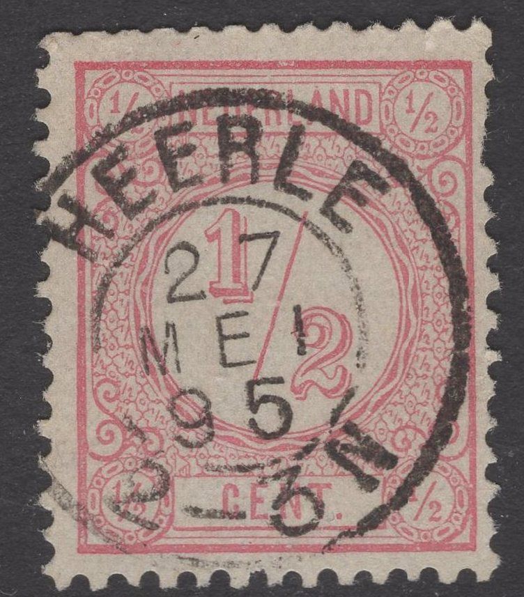 Heerle op nvph 30 F II (27MEI1895)