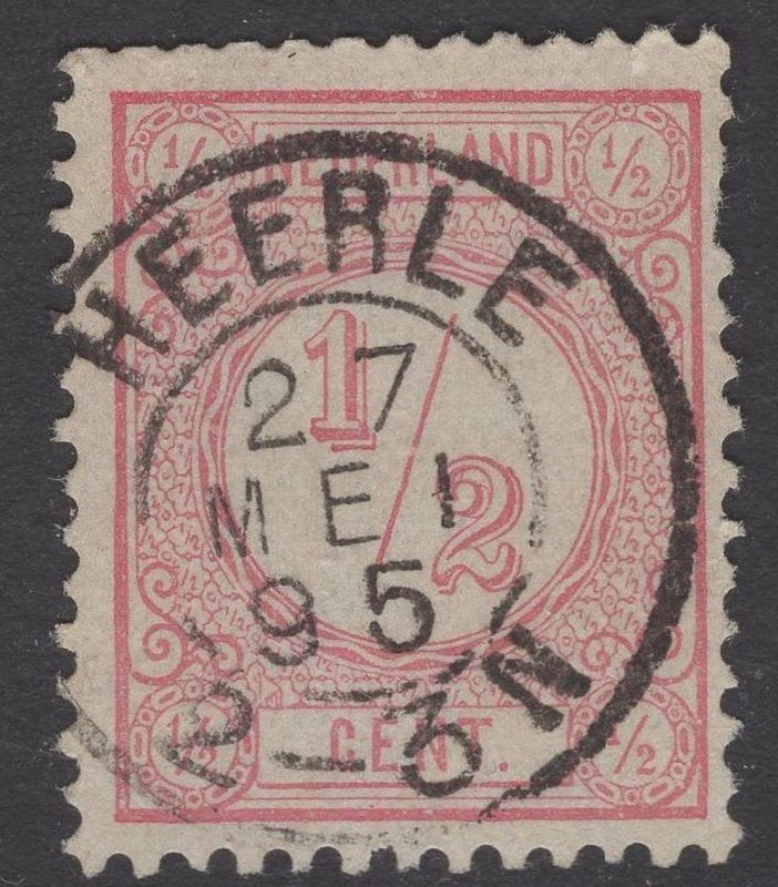 Heerle op nvph 30 F II (27MEI1895)