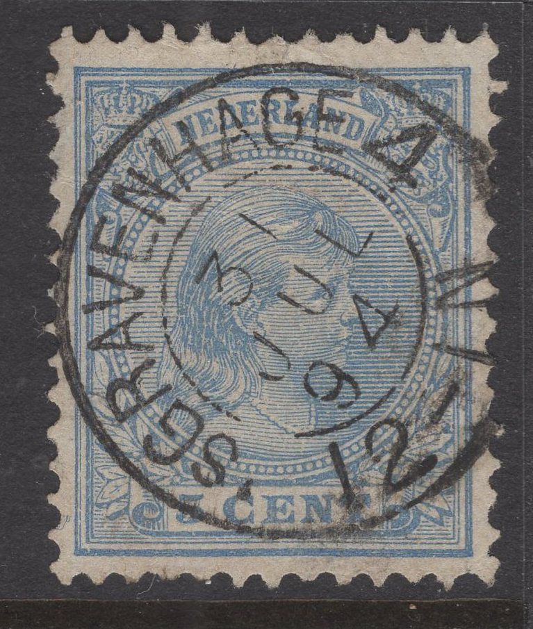 'sGravenhage 4 op nvph 35