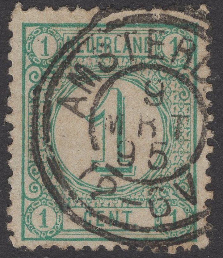 Amsterdam 9 MRT 95 op nvph 31a