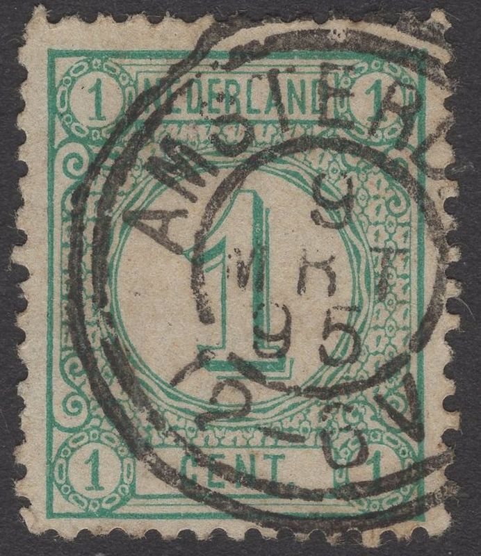 Amsterdam 9 MRT 95 op nvph 31a Amsterdam 9 MRT 95 op nvph 31a