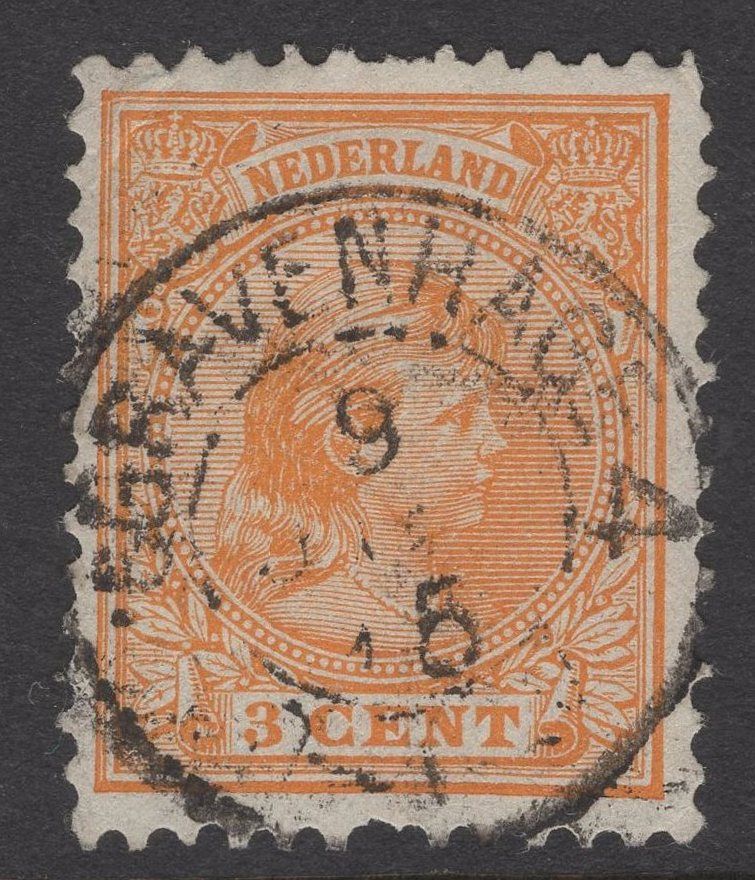 'sGravenhage 4 op nvph 34