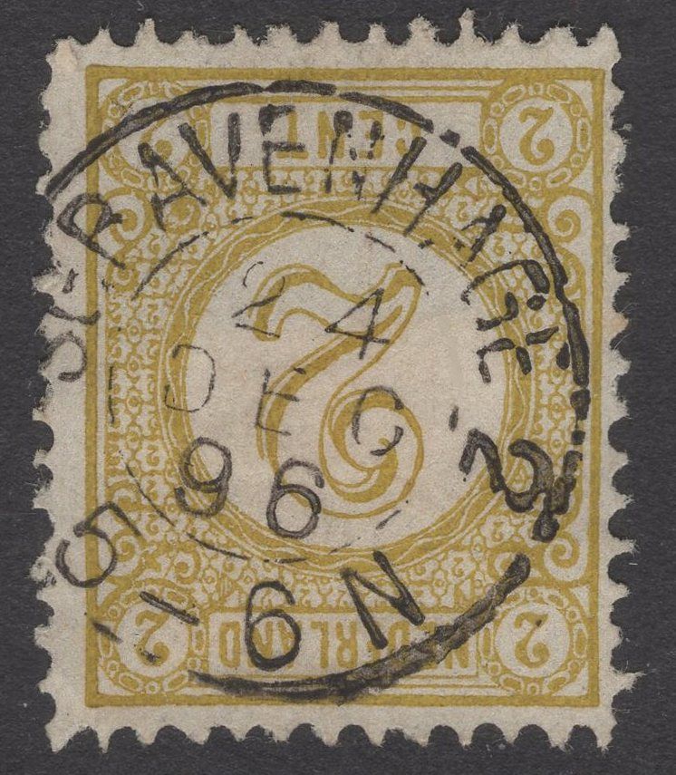 'sGravenhage 2 op nvph 32a