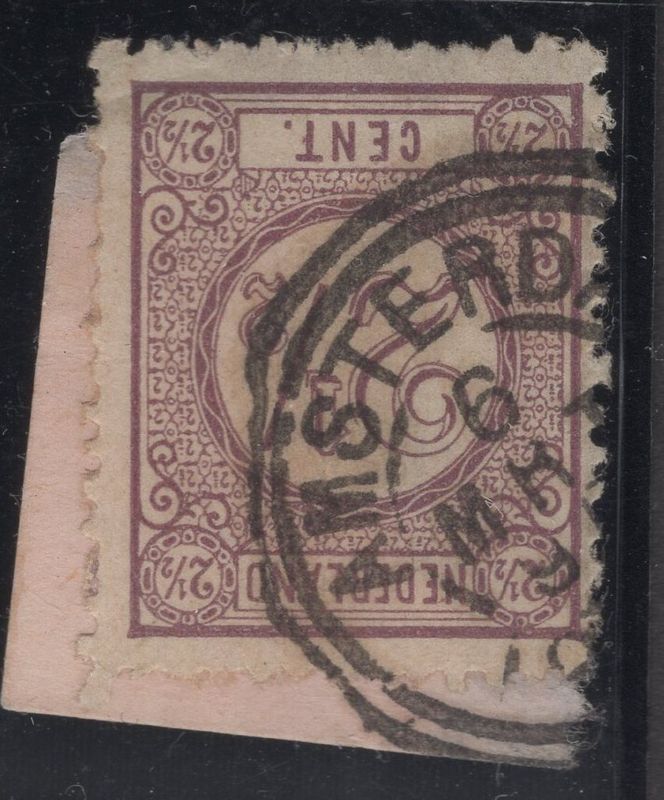 Amsterdam 6 MRT 95 op nvph 33a Amsterdam 6 MRT 95 op nvph 33a