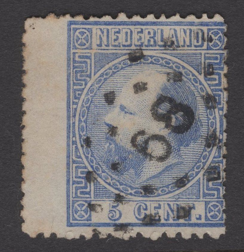Puntstempel 68 (Leiden) op nvph 7 II E
