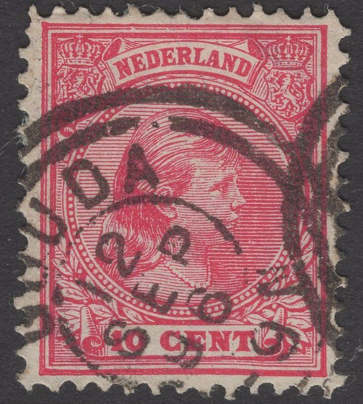 Gouda 12 SEP 96 op nvph 37 (2x)